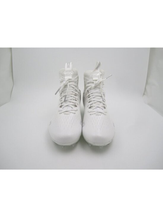 New Under Armour Spotlight Lux MC 2.0 Football Cleats Men Sz 9 White (F12)